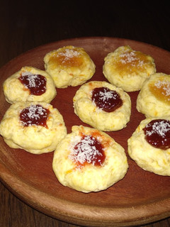 Una foto de Scones dulces rellenos