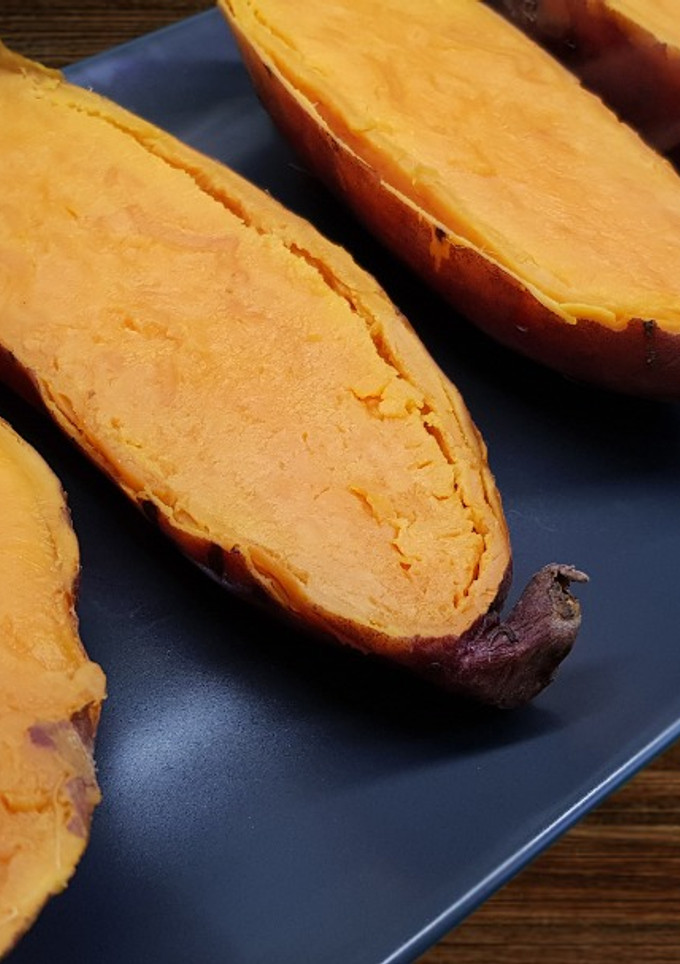 Una foto de Batata o Boniato al Microondas