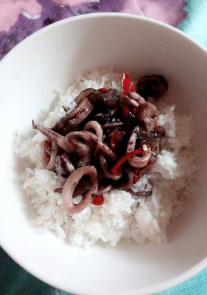 Foto resep Nasi santan cumi