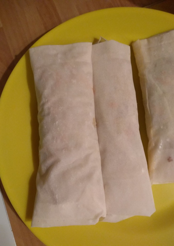 Una foto de Rollitos de primavera