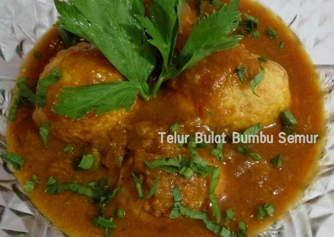 Resep Telur Bulat Bumbu Semur Oleh Mama Kiya Cookpad