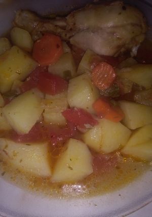 Una foto de Estofado de pollo