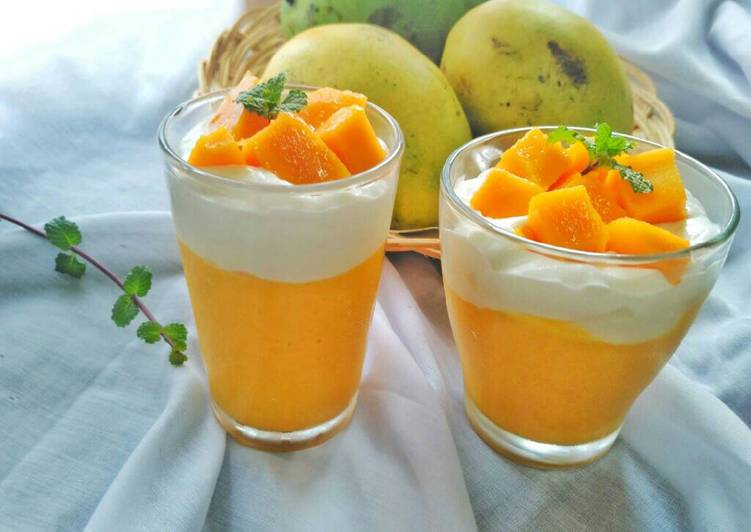 Langkah Mudah untuk Menyiapkan Mango Thai (jus mangga jaman now😂) Anti Gagal