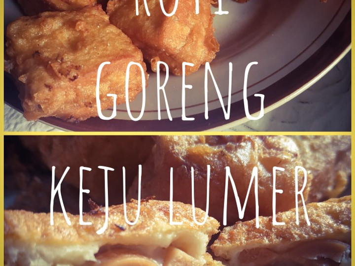 Ternyata ini lho! Resep buat Roti goreng keju lumer sosis sapi  enak