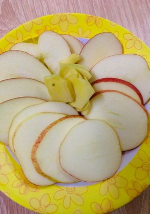 Hình của món Trà táo gừng mùa lạnh.