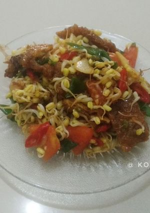 Foto resep #18 Ca Tauge Telur Dadar