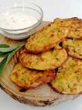 Baked Zucchini Fritters