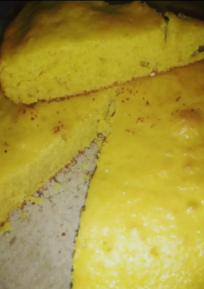 Una foto de Torta de mandarina licuada