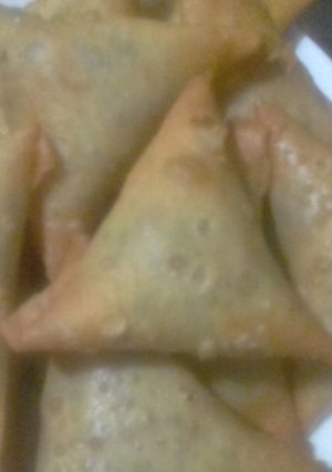 A picture of Samosas #Ramadan contest.