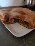 Empanada (espinagada) mallorquina de pescado