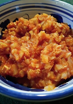 A picture of Easy Cheesy Riced Cauliflower.