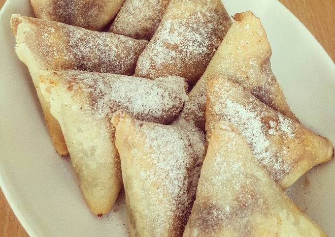 Apple Pie Samosa