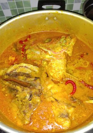 Foto resep Gulai kepala ikan kakap merah
