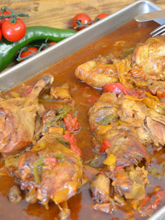 Una foto de Pollo a la mejicana (Crock Pot)