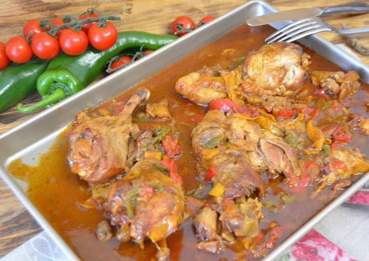 Pollo a la mejicana (Crock Pot)