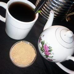A picture of Spiced gahwa tea.