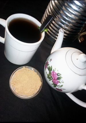 A picture of Spiced gahwa tea.