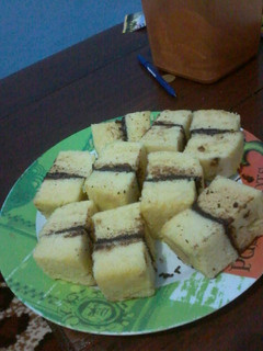Foto resep Cheese cake kukus lapis coklat