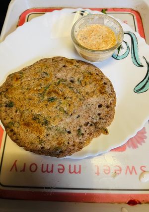 A picture of Rice Flour and Little Millet Pancakes.