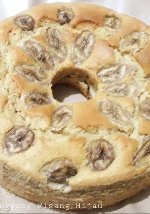 Foto resep Bolu Panggang Pisang Hijau