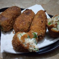A picture of Potato croquettes.