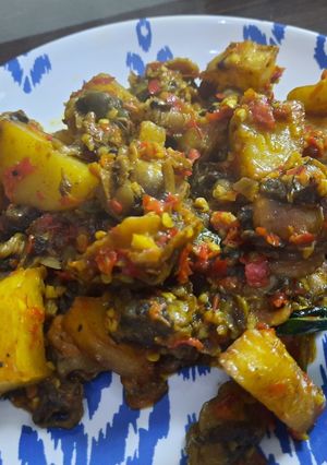 Foto resep Kerang kentang balado