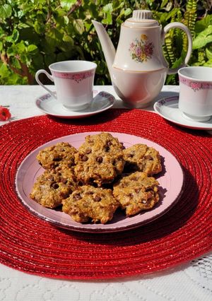 Una foto de Galletitas almendras, nueces y garbanzo