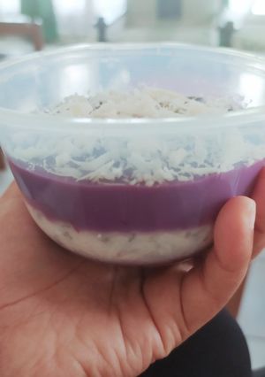 Foto resep Brownies ubi ungu lumer