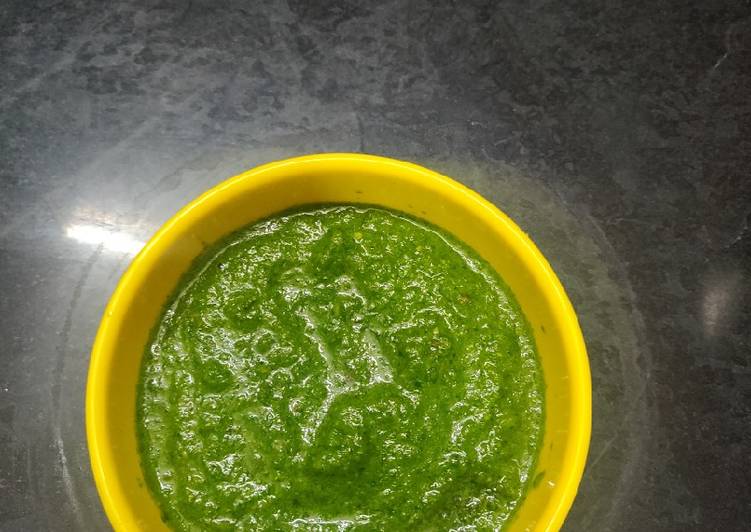 Simple Way to Prepare DietPerfect Green chutney
