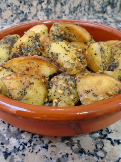 Una foto de Patatas asadas con semillas