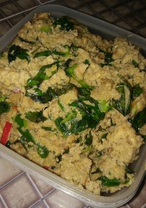 Foto resep Bobotok tempe kemangi 😀👍
