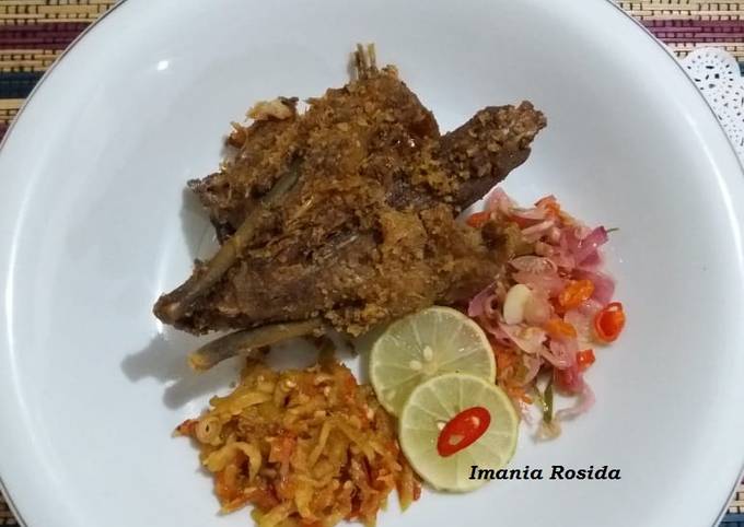Resep Bebek ukep serundeng, Bisa Manjain Lidah
