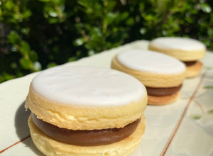 Una foto de Alfajores Sablée Sandrinha