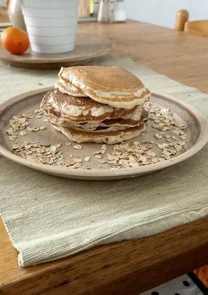 Une photo de Pancakes aux céréales