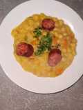 Garbanzos con polenta