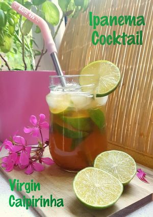Foto resep Ipanema Cocktail a.k.a Virgin Caipirinha (Non Alkohol, Vegan)
