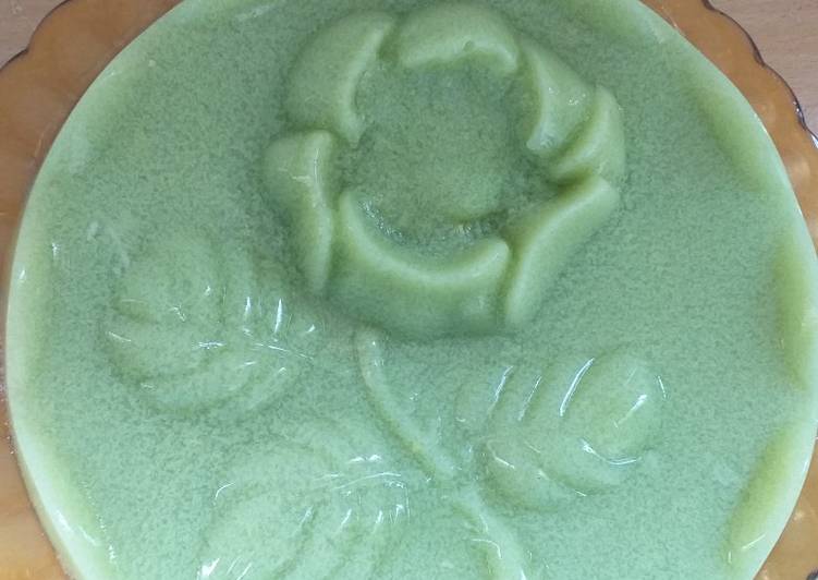 Resep Agar agar santan pandan?, Lezat Sekali