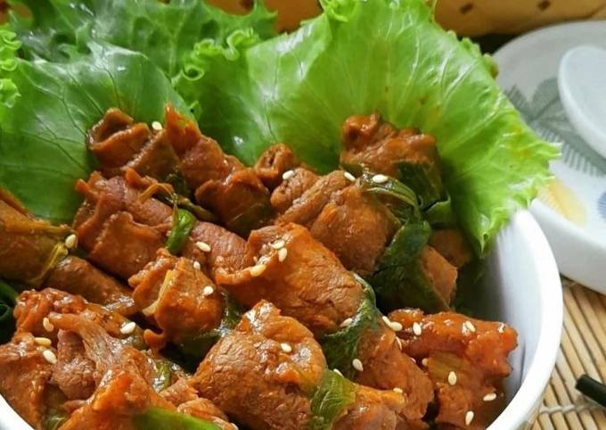 Resep Tumis Daging Sukiyaki Roll🥓 Oleh Tata My Beloved Cookpad 8910