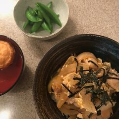 A picture of Oyako Don - Chicken and Egg Bowl - Japanese #easy.