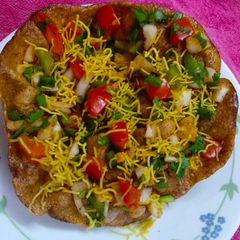 A picture of Ragi Masala Papad.