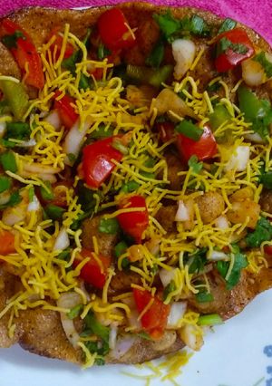 A picture of Ragi Masala Papad.