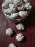 Choco Corn Meringue Cookies