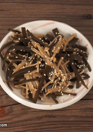 昆布菇佃煮 的食譜成品照片