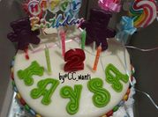 Gambar menghias kue ulang tahun fondant