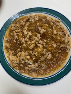 肉末炒冬粉 的食譜成品照片