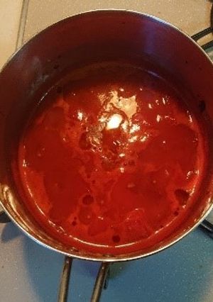 A picture of Tomato soup.