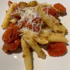 A picture of Pasta with Roasted Cherry Tomatoes.