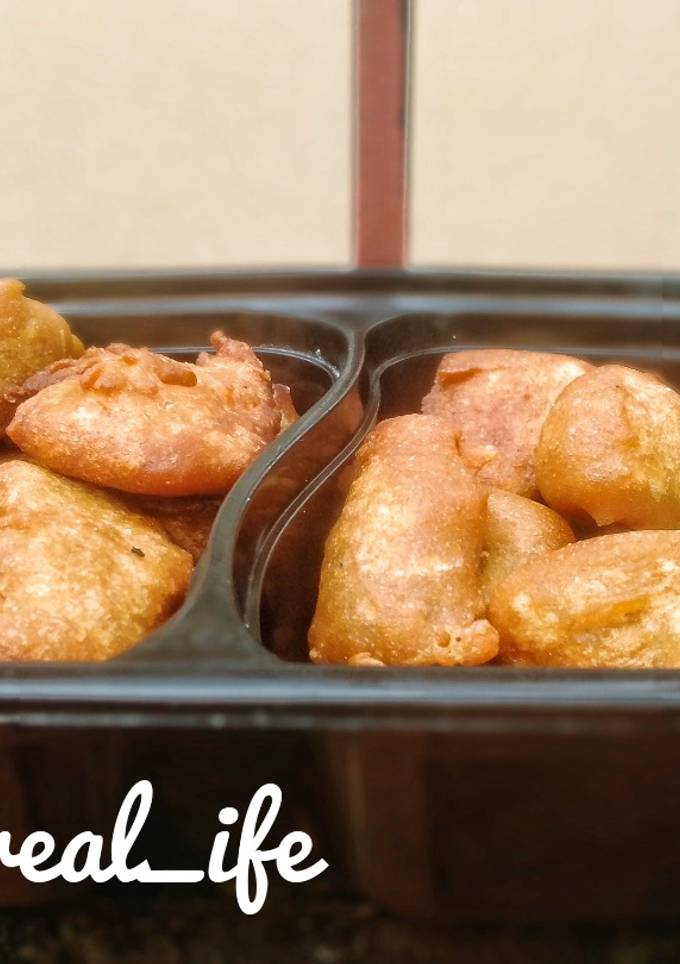 A picture of Cassava flour puff puff ❤️.