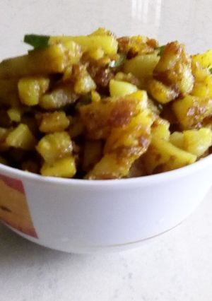 A picture of Potato fries.