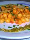 Potato Gnocchi with Pistachio Pesto, Cherry Tomatoes, and Parmesan Shavings